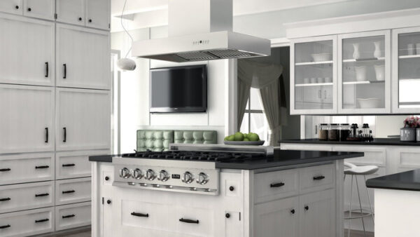 ZLINE Ducted Professional Island Mount Range Hood in Stainless Steel (KECOMi) - Image 7
