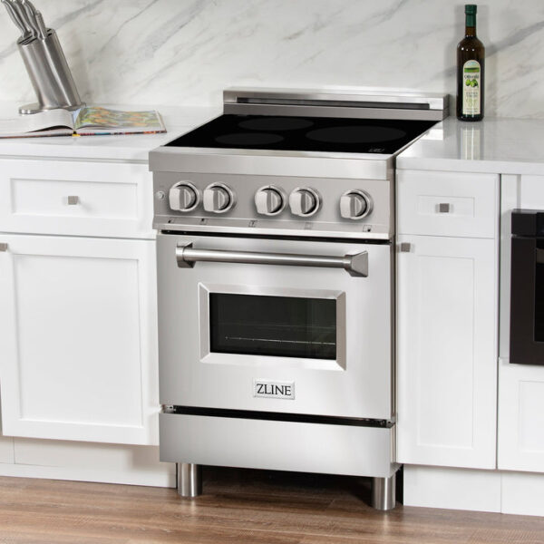 ZLINE 24 In. 2.8 cu. ft. Induction Range with a 3 Element Stove and Electric Oven in Stainless Steel (RAIND-24) - Image 32