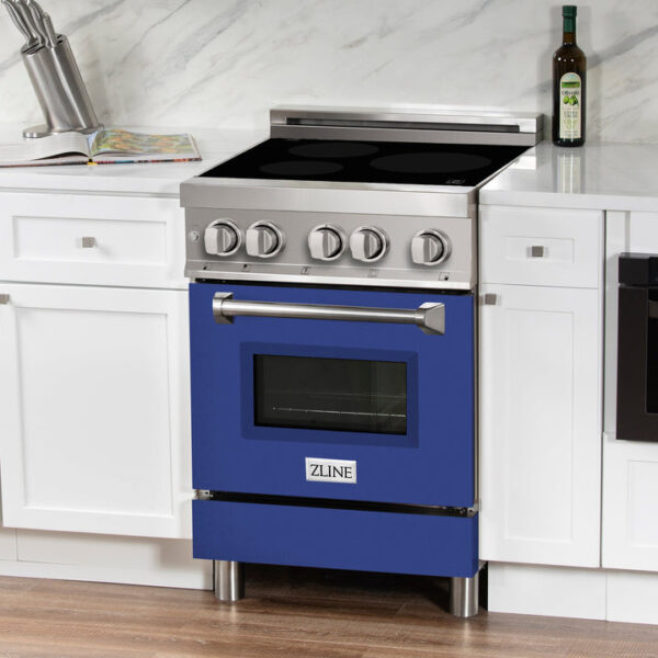 ZLINE 24 In. 2.8 cu. ft. Induction Range with a 3 Element Stove and Electric Oven in Stainless Steel (RAIND-24) - Image 11