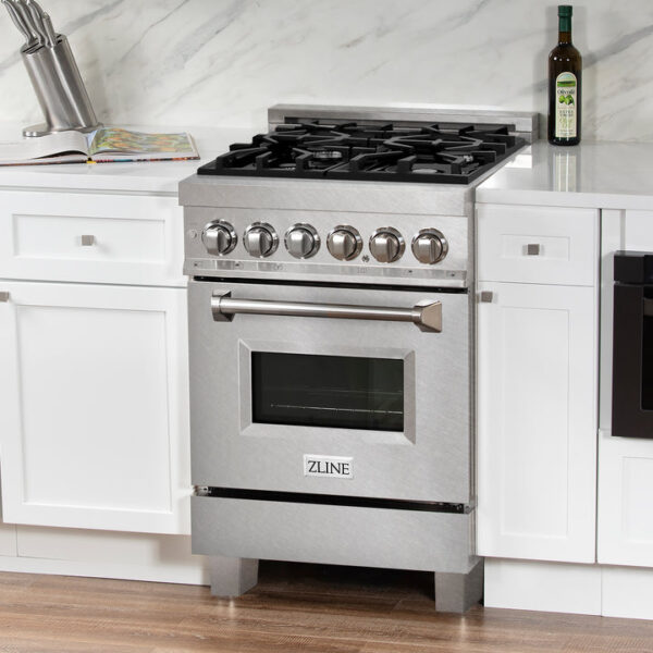 ZLINE 24 in. Professional Dual Fuel Range in Fingerprint Resistant Stainless Steel (RAS-SN-24) - Image 26