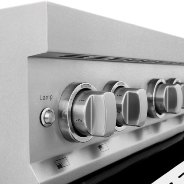 ZLINE 30 IN. 4.0 cu. ft. Induction Range in Fingerprint Resistant Stainless Steel with a 4 Element Stove, Electric Oven, and White Matte Door (RAINDS-WM-30) - Image 11
