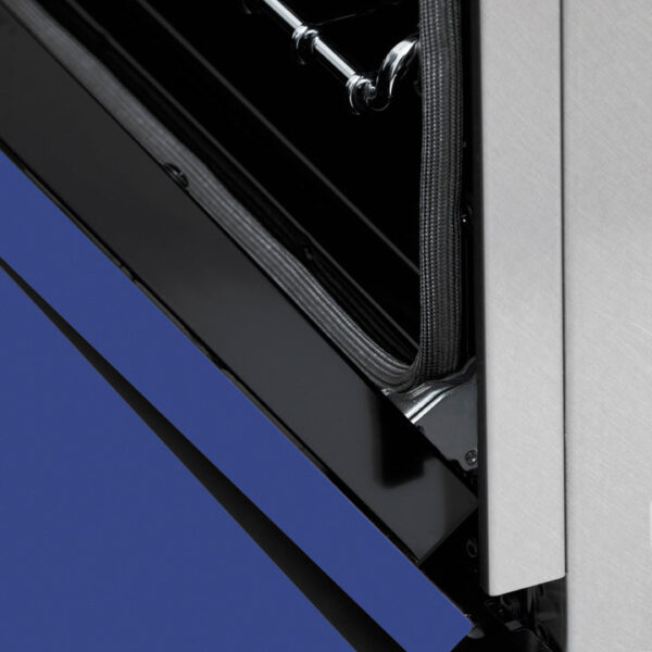 ZLINE 30 IN. 4.0 cu. ft. Induction Range in Fingerprint Resistant Stainless Steel with a 4 Element Stove, Electric Oven, and Blue Matte Door (RAINDS-BM-30) - Image 9