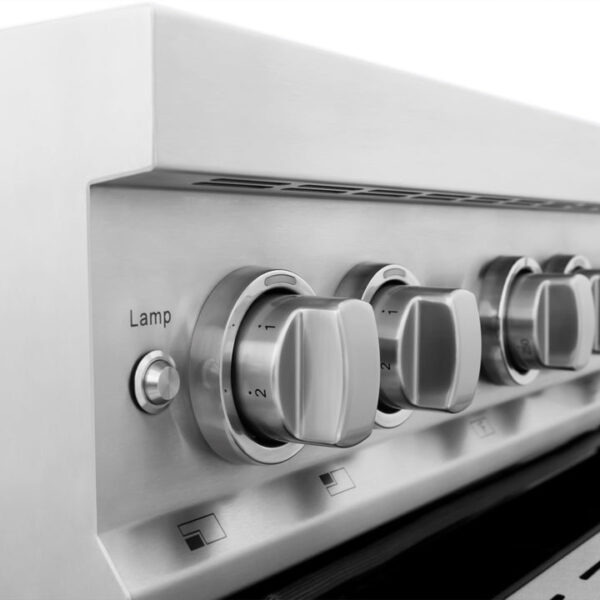 ZLINE 30 in. 4.0 cu. ft. Induction Range with a 4 Induction Element Stove and Electric Oven in Stainless Steel (RAIND-30) - Image 7