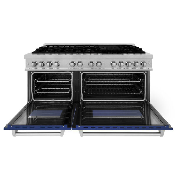 ZLINE 60 in. 7.4 cu. ft. Dual Fuel Range with Gas Stove and Electric Oven in Fingerprint Resistant Stainless Steel (RAS-SN-60) - Image 27
