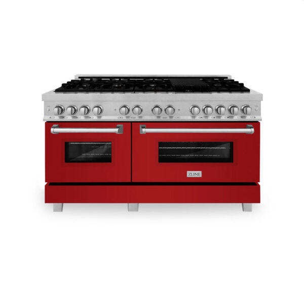 ZLINE 60 in. 7.4 cu. ft. Dual Fuel Range with Gas Stove and Electric Oven in Fingerprint Resistant Stainless Steel (RAS-SN-60) - Image 21