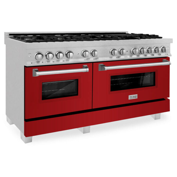 ZLINE 60 in. 7.4 cu. ft. Dual Fuel Range with Gas Stove and Electric Oven in Fingerprint Resistant Stainless Steel (RAS-SN-60) - Image 25