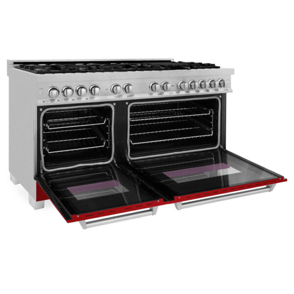 ZLINE 60 in. 7.4 cu. ft. Dual Fuel Range with Gas Stove and Electric Oven in Fingerprint Resistant Stainless Steel (RAS-SN-60) - Image 23