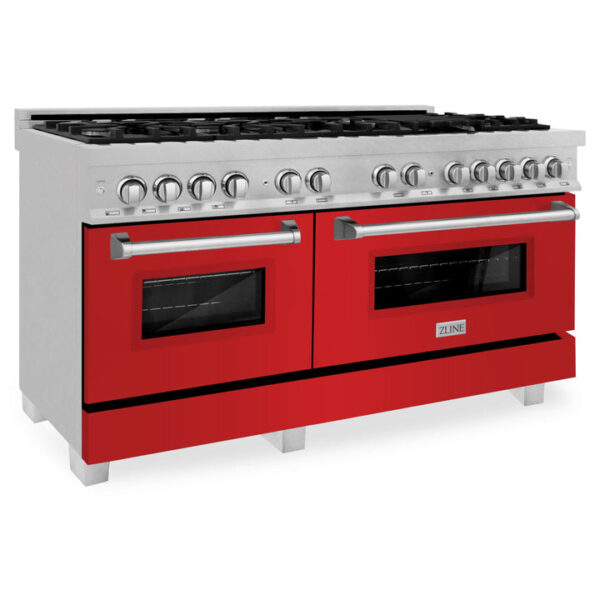 ZLINE 60 in. 7.4 cu. ft. Dual Fuel Range with Gas Stove and Electric Oven in Fingerprint Resistant Stainless Steel (RAS-SN-60) - Image 17