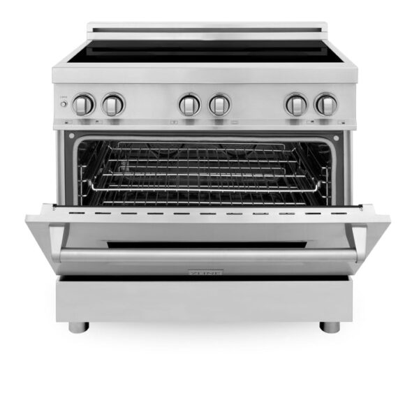 ZLINE 36 in. 4.6 cu. ft. Induction Range with a 4 Element Stove and Electric Oven (RAIND-36) - Image 11