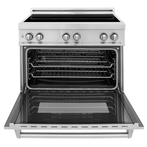 ZLINE 36 in. 4.6 cu. ft. Induction Range with a 4 Element Stove and Electric Oven (RAIND-36) - Image 10