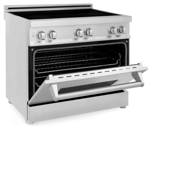 ZLINE 36 in. 4.6 cu. ft. Induction Range with a 4 Element Stove and Electric Oven (RAIND-36) - Image 9
