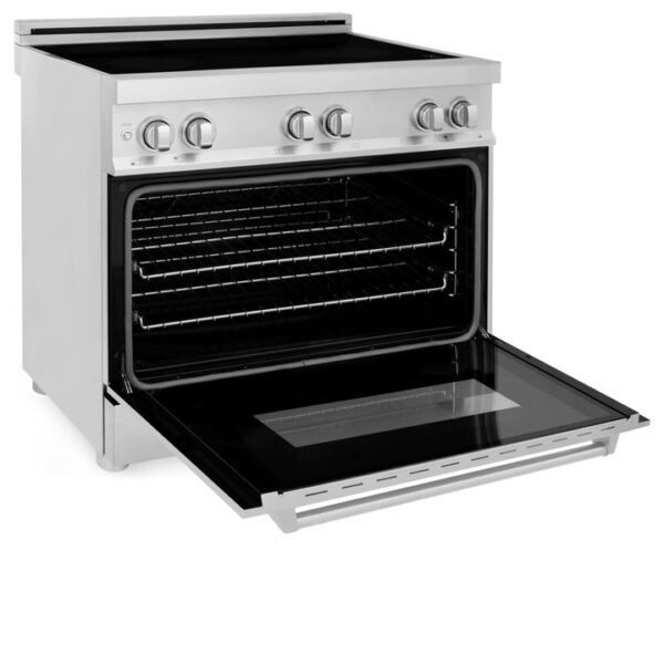 ZLINE 36 in. 4.6 cu. ft. Induction Range with a 4 Element Stove and Electric Oven (RAIND-36) - Image 7