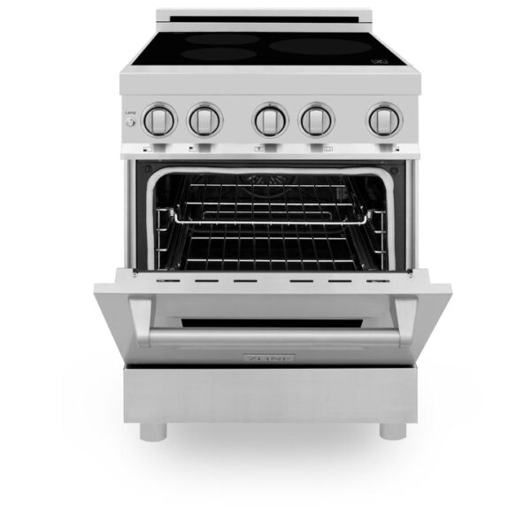 ZLINE 24 In. 2.8 cu. ft. Induction Range with a 3 Element Stove and Electric Oven in Stainless Steel (RAIND-24) - Image 26