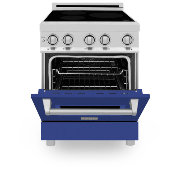 ZLINE 24 In. 2.8 cu. ft. Induction Range with a 3 Element Stove and Electric Oven in Stainless Steel (RAIND-24) - Image 14