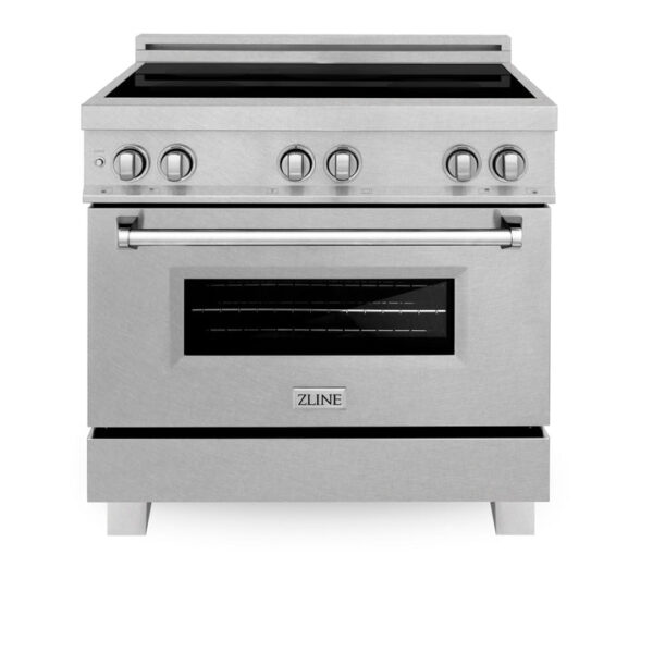ZLINE 36 in. Induction Range in Fingerprint Resistant Stainless Steel (RAINDS-SN-36) - Image 11
