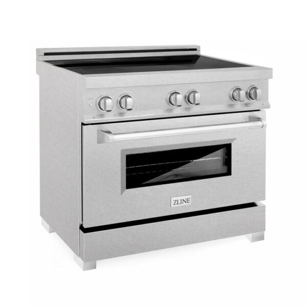 ZLINE 36 in. Induction Range in Fingerprint Resistant Stainless Steel (RAINDS-SN-36)