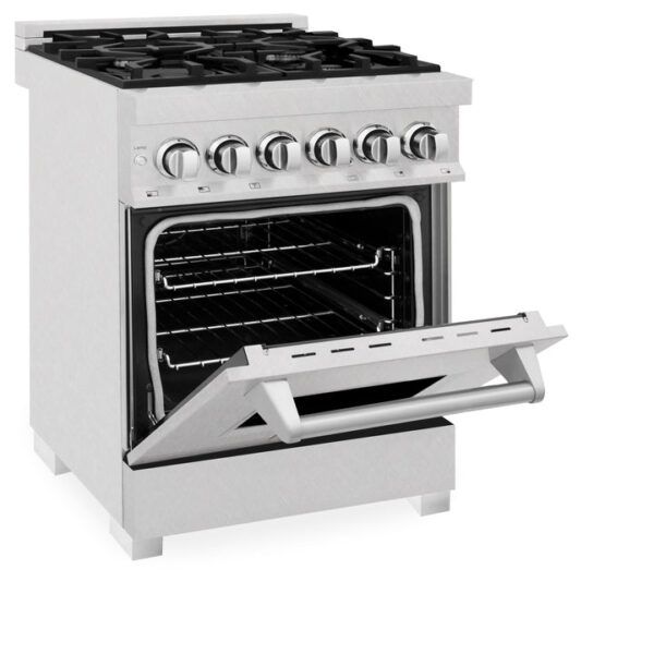 ZLINE 24 in. Professional Dual Fuel Range in Fingerprint Resistant Stainless Steel (RAS-SN-24) - Image 11