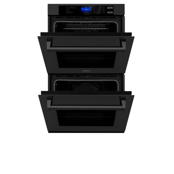ZLINE 30 in. Professional Electric Double Wall Oven with Self Clean and True Convection in Black Stainless Steel (AWD-30-BS) - Image 10