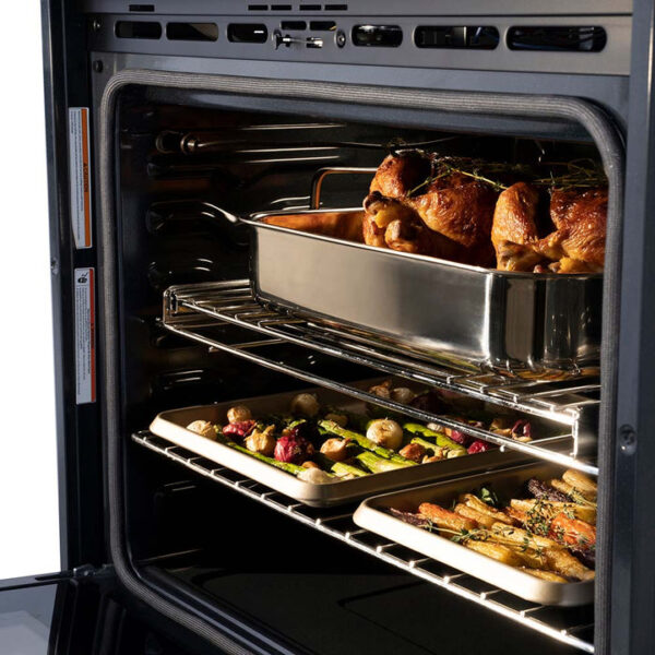 ZLINE 30 in. Professional Electric Single Wall Oven with Self Clean and True Convection in Stainless Steel (AWS-30) - Image 5