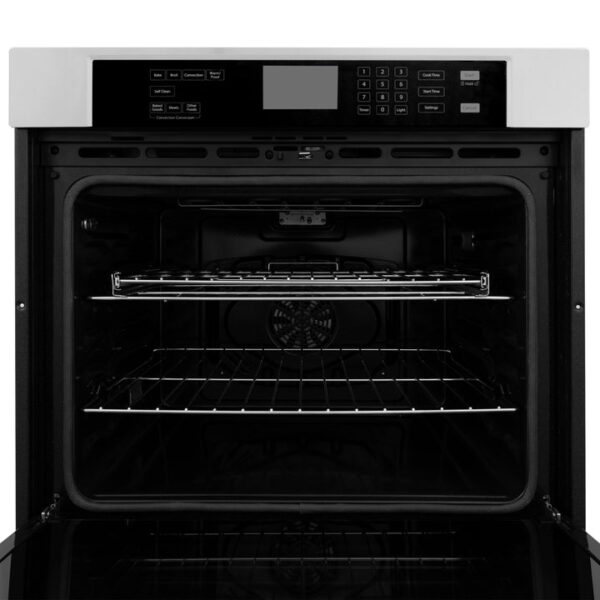ZLINE 30 in. Professional Electric Single Wall Oven with Self Clean and True Convection in Stainless Steel (AWS-30) - Image 8