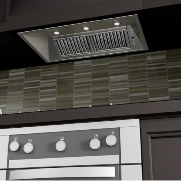 ZLINE Ducted Island Mount Range Hood Insert in Stainless Steel (824i) - Image 5