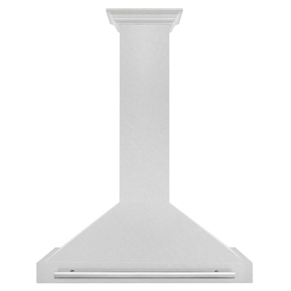 ZLINE 36 in. Fingerprint Resistant Stainless Steel Range Hood with Colored Shell Options and Stainless Steel Handle (KB4SNX-36) - Image 6