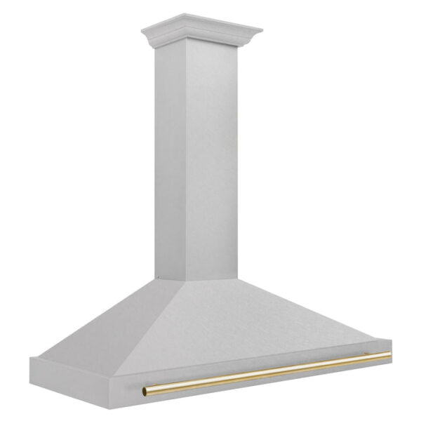 ZLINE 48 in. Autograph Edition Fingerprint Resistant Stainless Steel Range Hood with Accents (KB4SNZ-48) - Image 8
