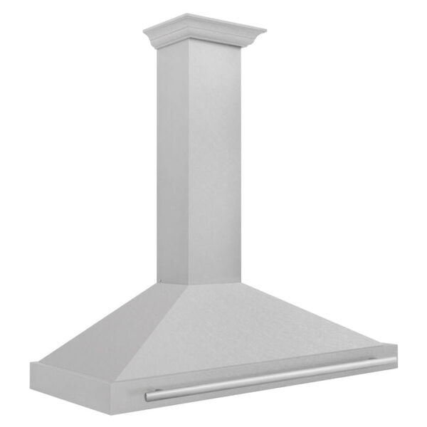 ZLINE 48 in. Stainless Steel Range Hood with Stainless Steel Handle and Colored Shell Options (KB4STX-48) - Image 8