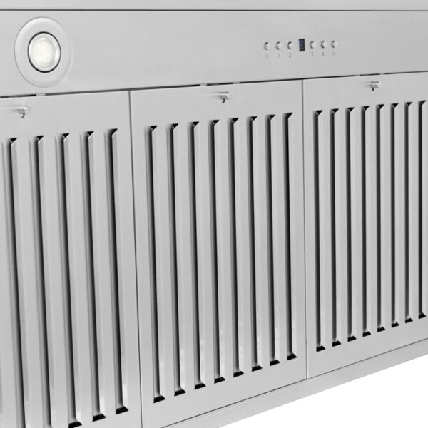 ZLINE 48 in. Stainless Steel Range Hood with Stainless Steel Handle and Colored Shell Options (KB4STX-48) - Image 5