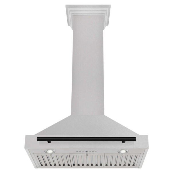ZLINE 30 in. Autograph Edition Fingerprint Resistant Stainless Steel Range Hood and Accents (KB4SNZ-30) - Image 4