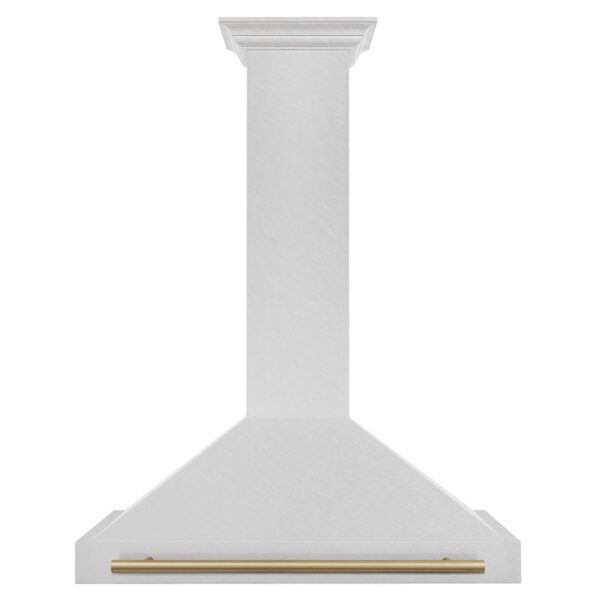 ZLINE 36 in. Autograph Edition Fingerprint Resistant Stainless Steel Range Hood with Accents (KB4SNZ-36) - Image 5
