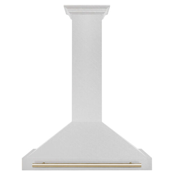 ZLINE 36 in. Autograph Edition Fingerprint Resistant Stainless Steel Range Hood with Accents (KB4SNZ-36) - Image 9