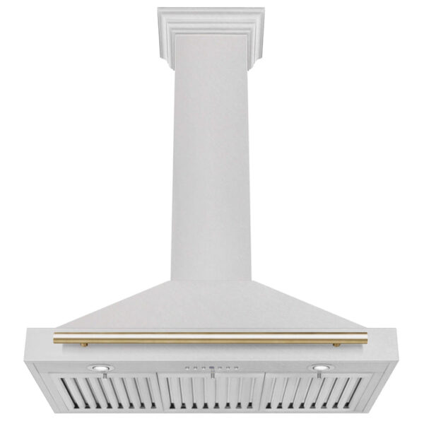 ZLINE 36 in. Autograph Edition Fingerprint Resistant Stainless Steel Range Hood with Accents (KB4SNZ-36) - Image 11