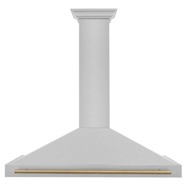 ZLINE 48 in. Autograph Edition Fingerprint Resistant Stainless Steel Range Hood with Accents (KB4SNZ-48) - Image 2