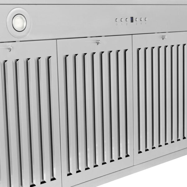 ZLINE 48 in. Autograph Edition Fingerprint Resistant Stainless Steel Range Hood with Accents (KB4SNZ-48) - Image 9