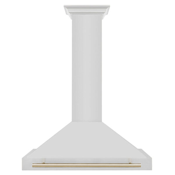 ZLINE 36 in. Autograph Edition Stainless Steel Range Hood with Stainless Steel Shell and Accents (KB4STZ-36) - Image 5