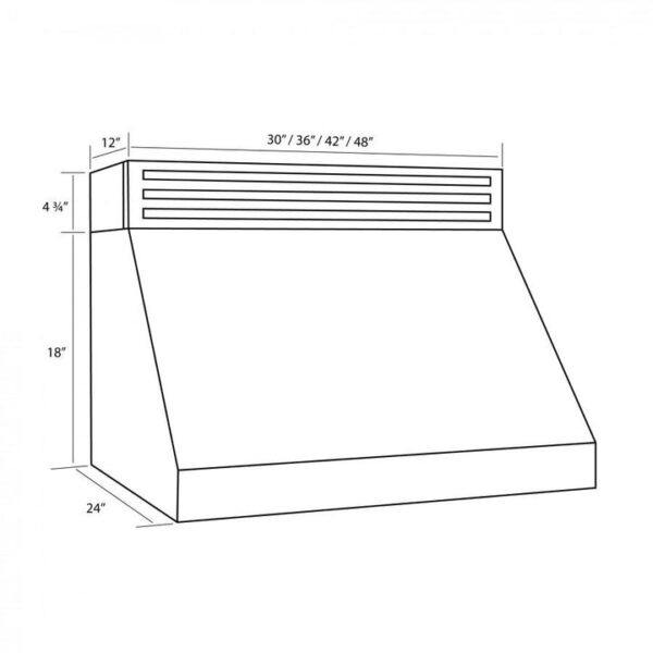 ZLINE Recirculating Under Cabinet Range Hood in Stainless Steel (RK523) - Image 3