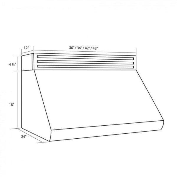 ZLINE Recirculating Under Cabinet Range Hood in Stainless Steel (RK527) - Image 2