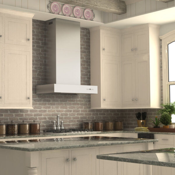 ZLINE Remote Blower Wall Mount Range Hood In Stainless Steel (KECOM-RS-400) - Image 5