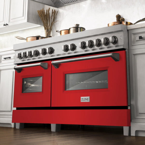 ZLINE 60 in. 7.4 cu. ft. Dual Fuel Range with Gas Stove and Electric Oven in Fingerprint Resistant Stainless Steel (RAS-SN-60) - Image 16