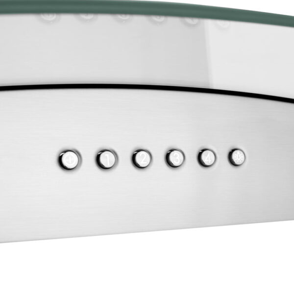 ZLINE Alpine Series Convertible Island Mount Range Hood in Stainless Steel (ALP70IS) - Image 4