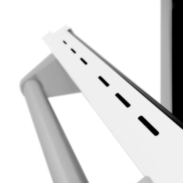 ZLINE 36 in. Professional Dual Fuel Range in Fingerprint Resistant Stainless Steel with White Matte Door (RAS-WM-36) - Image 9
