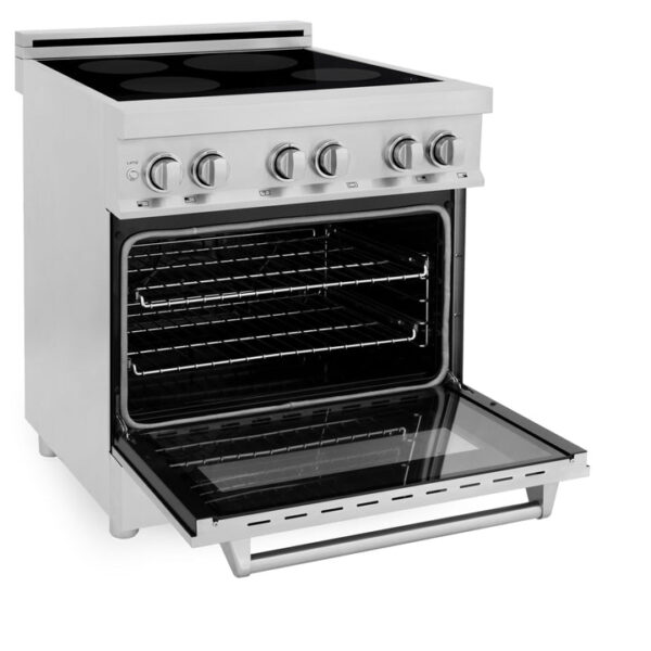 ZLINE 30 in. 4.0 cu. ft. Induction Range with a 4 Induction Element Stove and Electric Oven in Stainless Steel (RAIND-30) - Image 17