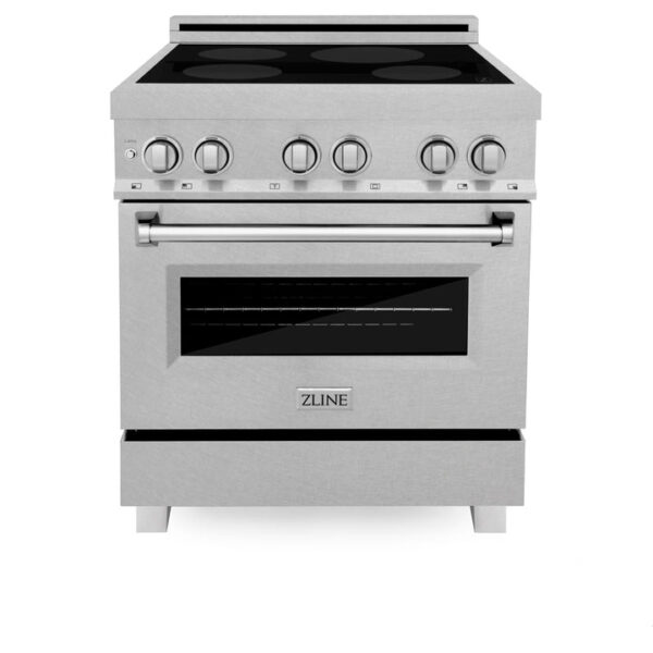 ZLINE 30 IN. 4.0 cu. ft. Induction Range in Fingerprint Resistant Stainless Steel with a 4 Element Stove and Electric Oven (RAINDS-SN-30) - Image 8