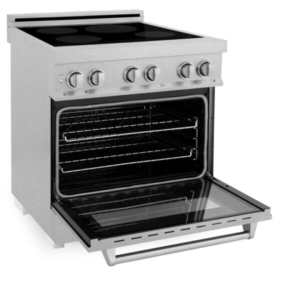 ZLINE 30 IN. 4.0 cu. ft. Induction Range in Fingerprint Resistant Stainless Steel with a 4 Element Stove and Electric Oven (RAINDS-SN-30) - Image 9