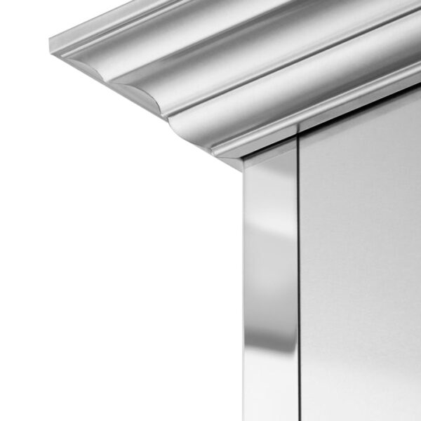 ZLINE Designer Series Wall Mount Range Hood in Fingerprint Resistant Stainless Steel with Mirror Accents (655MR) - Image 5