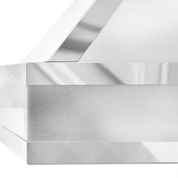 ZLINE Designer Series Wall Mount Range Hood in Fingerprint Resistant Stainless Steel with Mirror Accents (655MR) - Image 3