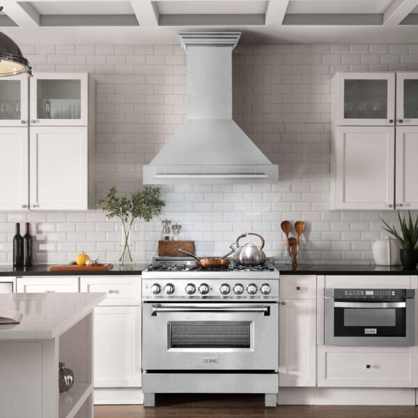 ZLINE 36 in. Fingerprint Resistant Stainless Steel Range Hood (8654SNX-36) - Image 7