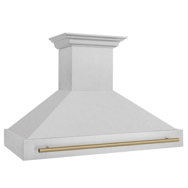 48 in. ZLINE Autograph Edition Fingerprint Resistant Stainless Steel Range Hood (8654SNZ-48) - Image 3