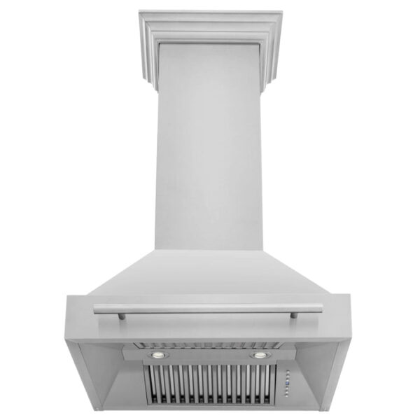 ZLINE Island Mount Range Hood in Stainless Steel with Built-in ZLINE CrownSound Bluetooth Speakers (GL5iCRN-BT) - Image 6